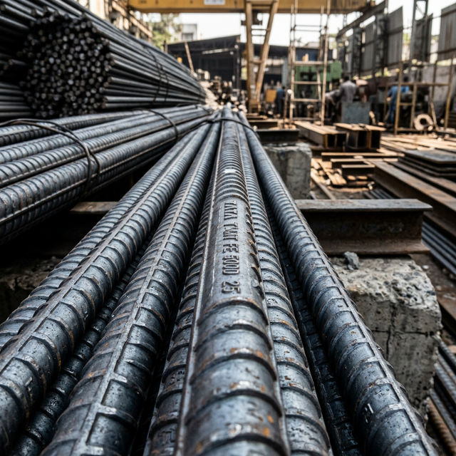 High-Tensile TMT Steel